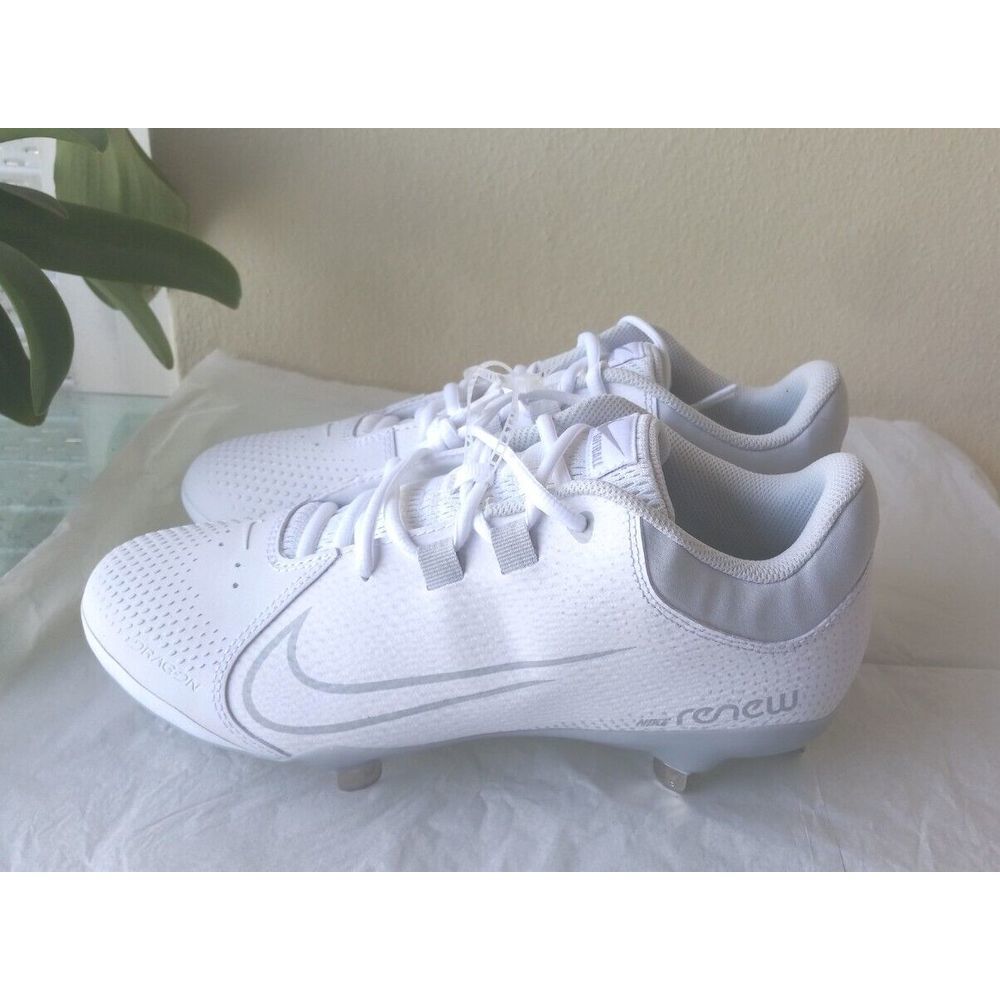 Size 11 Nike women softball shoe Hyper Diamond 4 PRO CZ5920 100 White Wolf Grey
